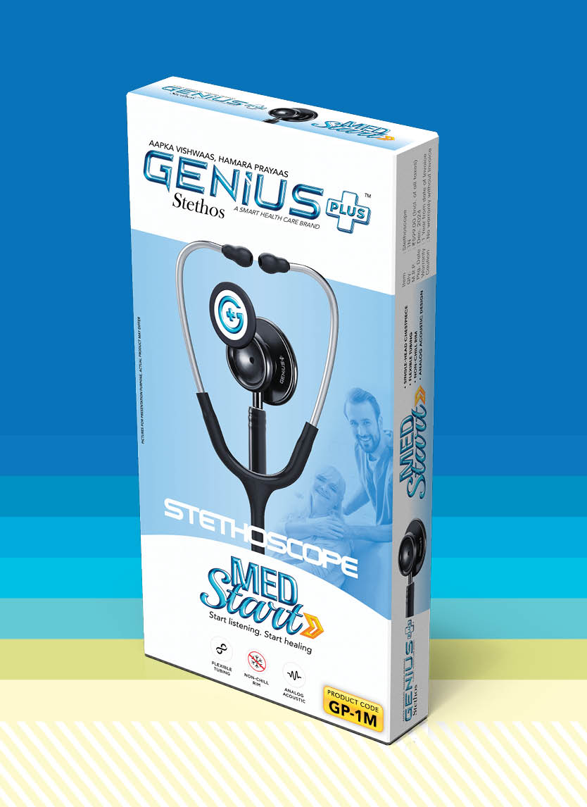 MED Start Stethoscope — Lightweight single-head stethoscope built for students and everyday clinical rounds.